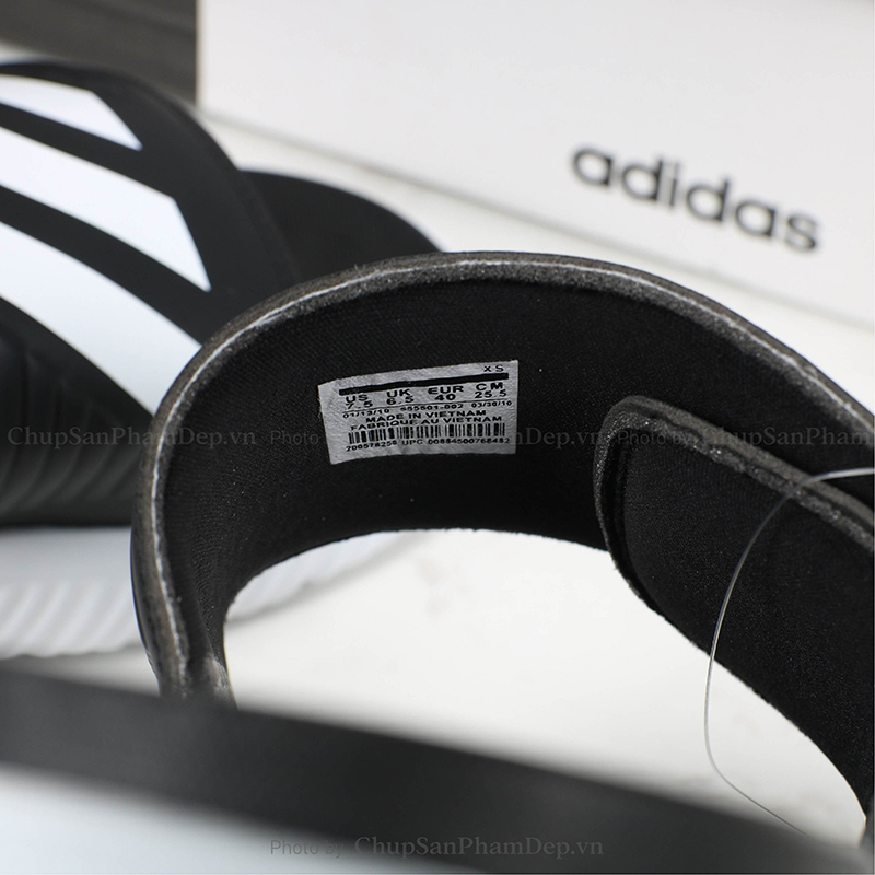 Dép Adidas Alphabounce Màu Đen Cá Tính