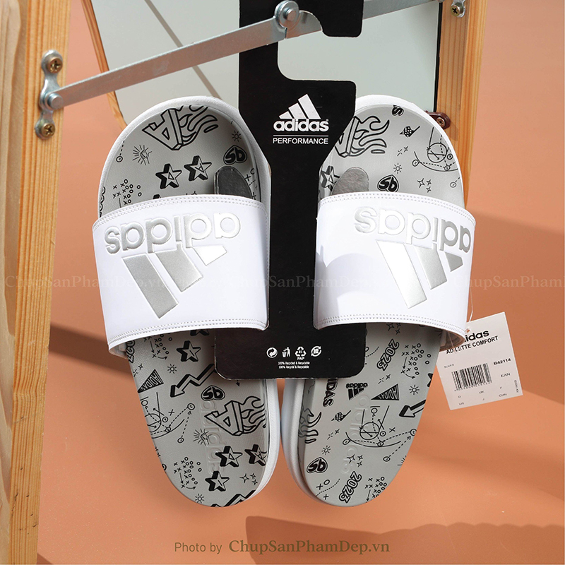 Dép Adidas Plus Platform 3D Họa Tiết Nam Nữ