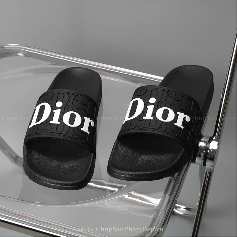 Dép Bản IPI Logo Dior Cá Tính