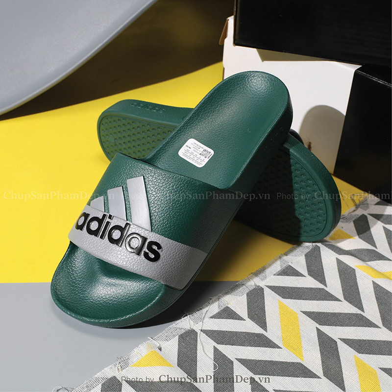 Dép Đúc Adidas Slide 3D Logo Màu Thể Thao