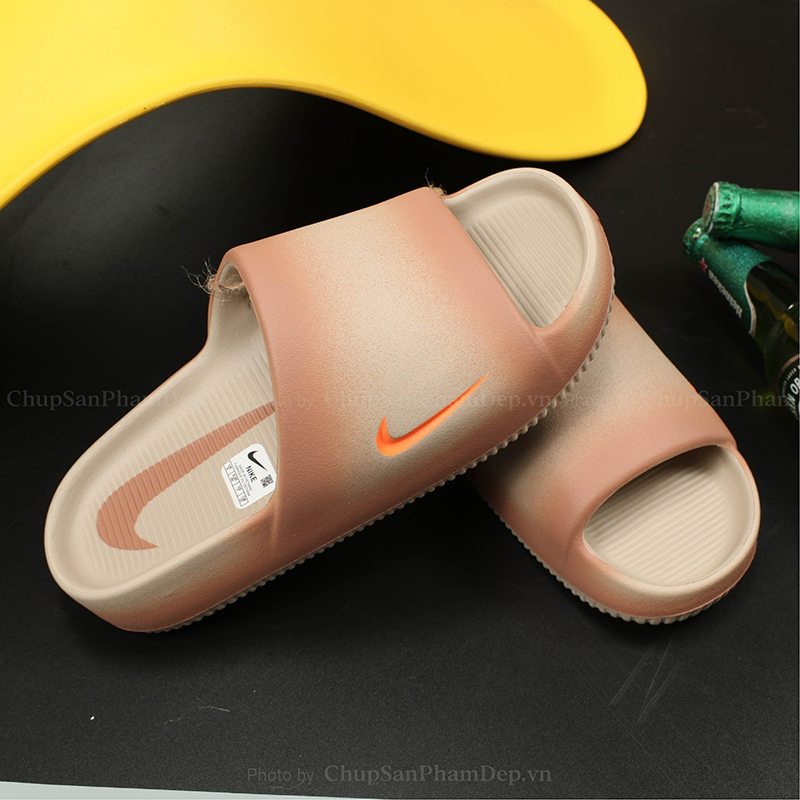 Dép Đúc Nike Calm 3D Loang Màu Lạ Mắt