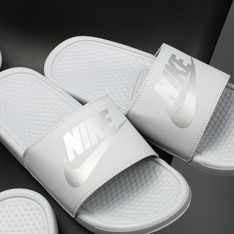 Dép Nike Benassi Xám màu đẹp đơn giản