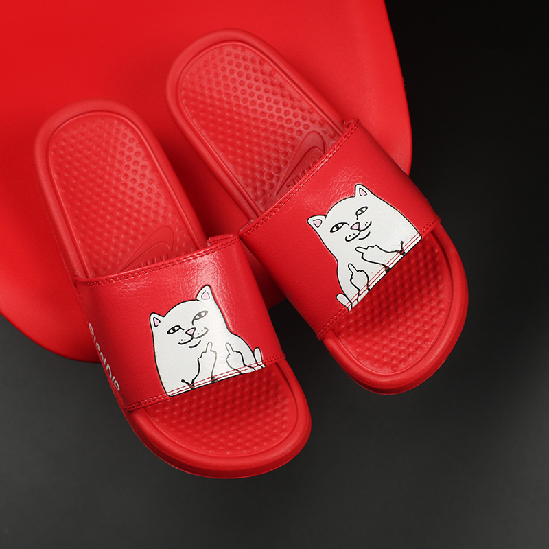 Nike Benassi x Ripndip Slides Couple