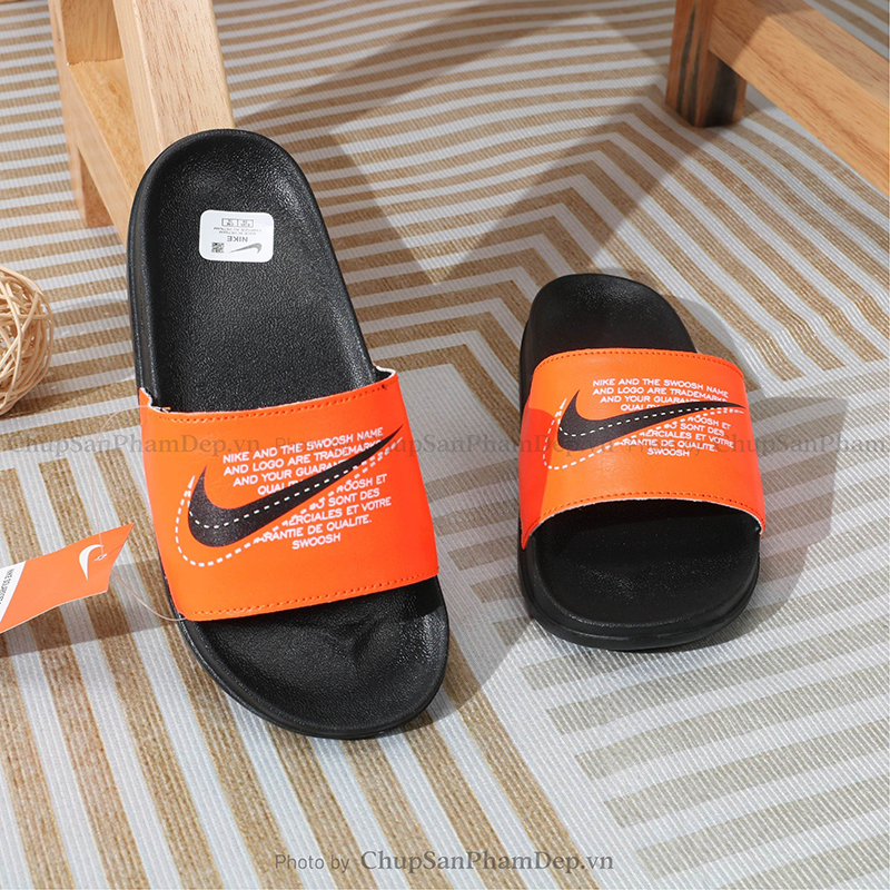Dép Bản Quai Úp Logo Móc Nike Size Nam Trẻ Trung